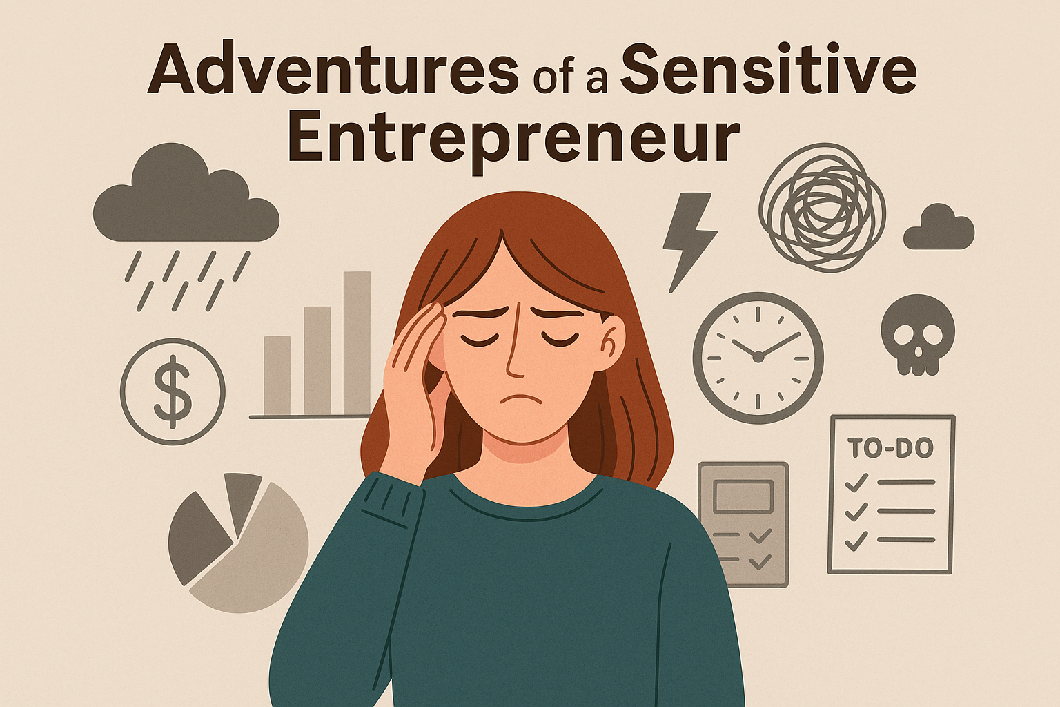 woman upset entrepreneur