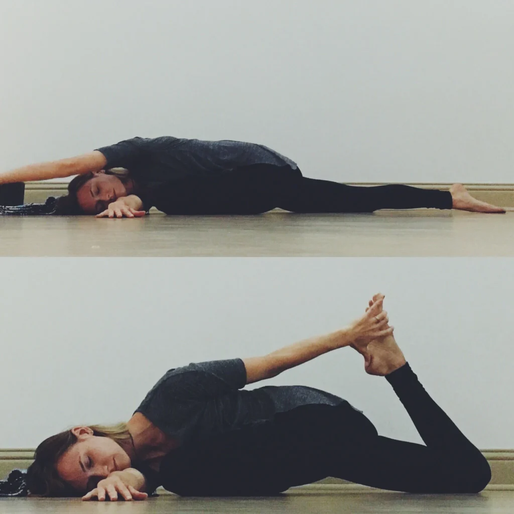 Swan Pose vs Pigeon Pose