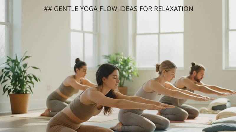gentle yoga flow ideas